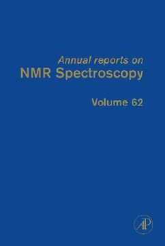 portada annual reports on nmr spectroscopy, volume 62