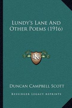 portada lundy's lane and other poems (1916) (en Inglés)