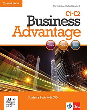 portada Business Advantage c1. Advanced. Student's Book With dvd 