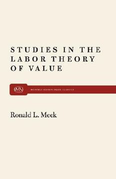 portada studies in the labor theory of value (en Inglés)