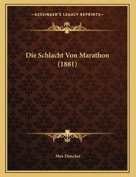 portada Die Schlacht Von Marathon (1881) (en Alemán)
