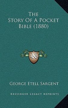 portada the story of a pocket bible (1880) (en Inglés)