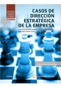 portada Casos de Dirección Estratégica de la Empresa (Papel + E-Book) (Tratados y Manuales de Empresa)