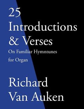portada 25 Introductions & Verses On Familiar Hymn Tunes For Organ (en Inglés)