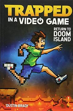 portada Trapped in a Video Game (Book 4): Return to Doom Island (en Inglés)