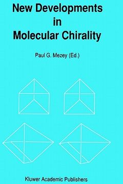 portada new developments in molecular chirality (en Inglés)