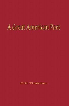 portada a great american poet (en Inglés)