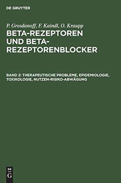 portada Therapeutische Probleme, Epidemiologie, Toxikologie, Nutzen-Risiko-Abwägung (en Alemán)