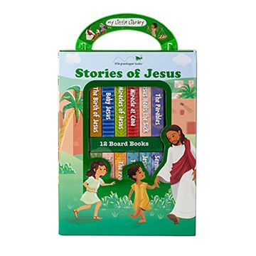 portada My Little Library: Stories of Jesus (12 Board Books) (en Inglés)
