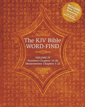 portada The KJV Bible Word-Find: Volume 4, Numbers 16-36, Deuteronomy 1-23