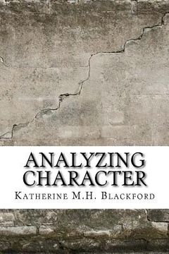 portada Analyzing Character (in English)