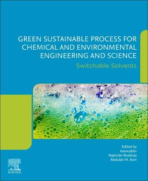 portada Green Sustainable Process for Chemical and Environmental Engineering and Science: Switchable Solvents (en Inglés)