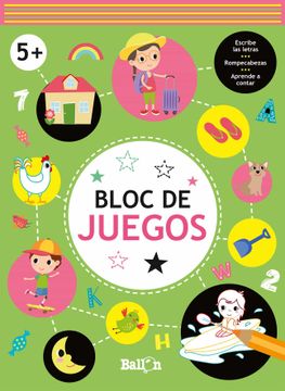 portada Bloc de Juegos +5 (in Spanish)