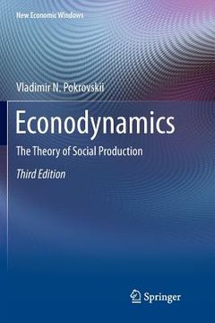 portada Econodynamics: The Theory of Social Production (in English)