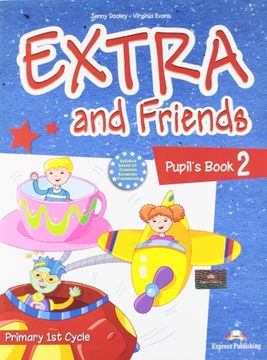 portada Extra & Friends 2 Primary 1st Cycle Pupil's Book (Spain) ()