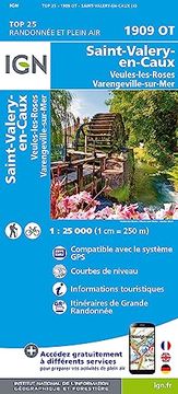 portada Staint-Valery-En-Caux - Veules-Les-Roses 1: 25 000 (en Francés)