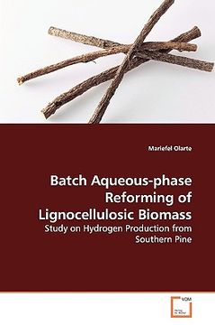 portada batch aqueous-phase reforming of lignocellulosic biomass (en Inglés)