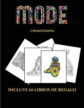 portada Cromoterapia (Moda): Este Libro Contiene 36 Láminas Para Colorear que se Pueden Usar Para Pintarlas, Enmarcarlas y (in Spanish)