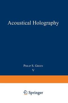 portada Acoustical Holography: Volume 5 (en Inglés)