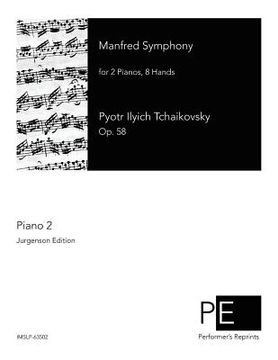 portada Manfred Symphony: Piano 2