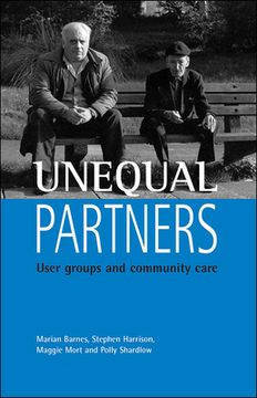 portada unequal partners: user groups and community care (in English)