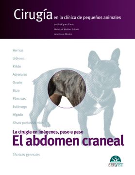 portada Abdomen Craneal, el. Cirugía en la Clínica de Pequeños Animales - Libros de Veterinaria - Editorial Servet