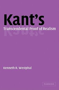 portada Kant's Transcendental Proof of Realism (en Inglés)