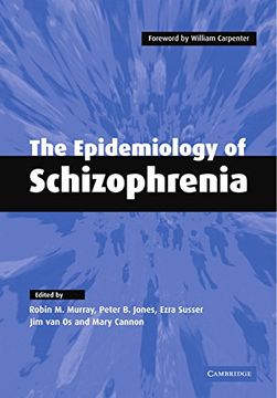 portada The Epidemiology of Schizophrenia (en Inglés)