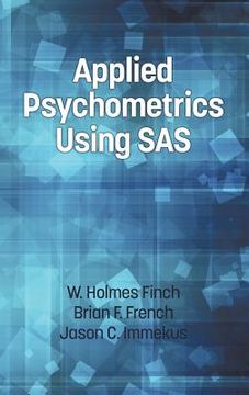 portada Applied Psychometrics Using SAS (Hc) (en Inglés)
