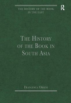 portada The History of the Book in South Asia (en Inglés)