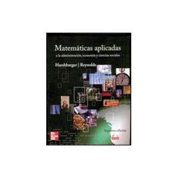 portada Matemáticas Aplicadas a la Asministración, Economía y Ciencias Sociales, 7/e
