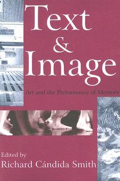 portada text & image: art and the performance of memory (en Inglés)
