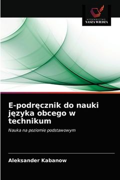 portada E-podręcznik do nauki języka obcego w technikum (en Polaco)