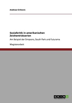 portada Sozialkritik in amerikanischen Zeichentrickserien (German Edition)