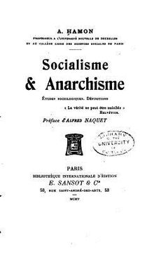 portada Socialisme et anarchisme (en Francés)