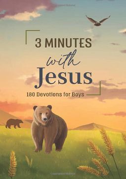 portada 3 Minutes With Jesus: 180 Devotions for Boys (3-Minute Devotions) (The 3-Minute Devotions) (in English)