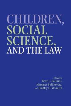 portada Children, Social Science, and the law Paperback (in English)