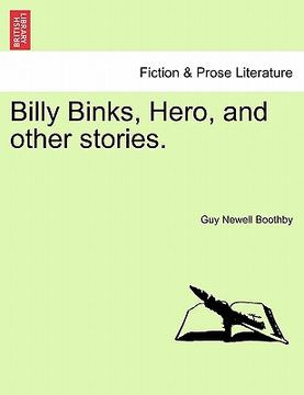 portada billy binks, hero, and other stories. (en Inglés)