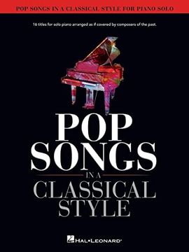 portada Pop Songs in a Classical Style for Piano Solo (en Inglés)