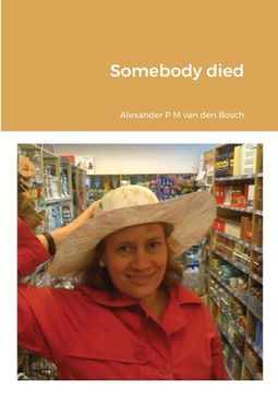 portada Somebody died (in English)