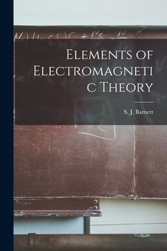 portada Elements of Electromagnetic Theory (en Inglés)