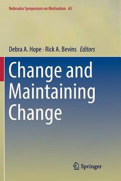 portada Change and Maintaining Change (en Inglés)