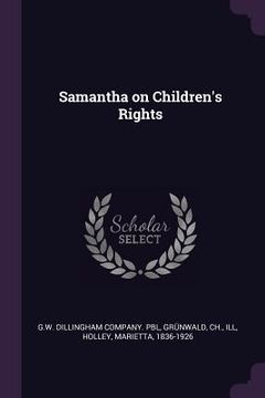 portada Samantha on Children's Rights (en Inglés)