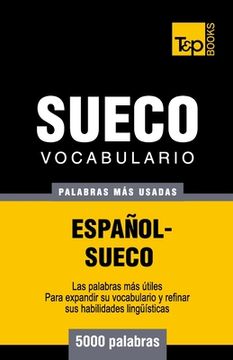 portada Vocabulario español-sueco - 5000 palabras más usadas