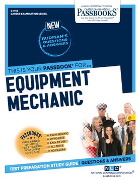 portada Equipment Mechanic (C-1192): Passbooks Study Guide Volume 1192 (en Inglés)