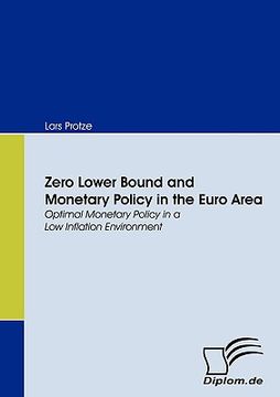 portada zero lower bound and monetary policy in the euro area