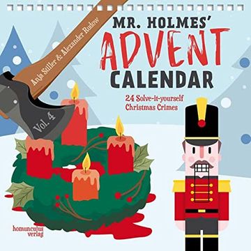 portada Mr Holmes Advent Calendar vol 4 24 Solve: 24 Solve-It-Yourself Christmas Crimes