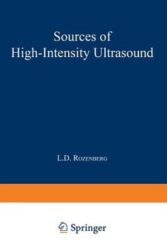 portada Sources of High-Intensity Ultrasound (in English)