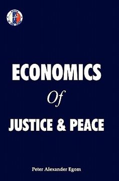 portada economics of justice & peace (en Inglés)