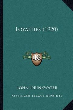 portada loyalties (1920) (en Inglés)